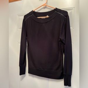 Athleta Dual Shoulder Zippers pullover Sz. XXS